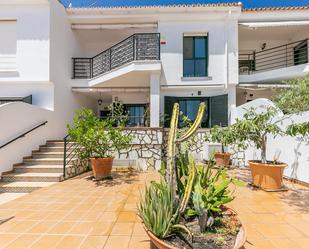 Exterior view of Single-family semi-detached for sale in Benalmádena  with Air Conditioner, Heating and Private garden