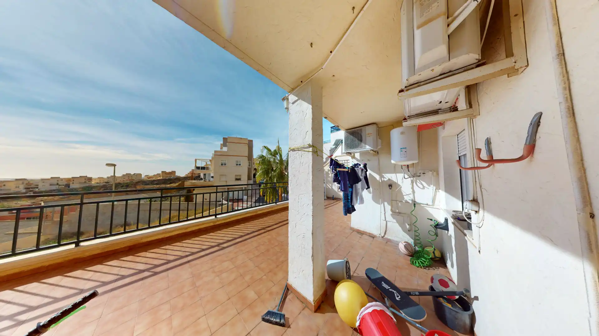 Terrassa de Pis en venda en Roquetas de Mar amb Aire condicionat, Jardí privat i Terrassa