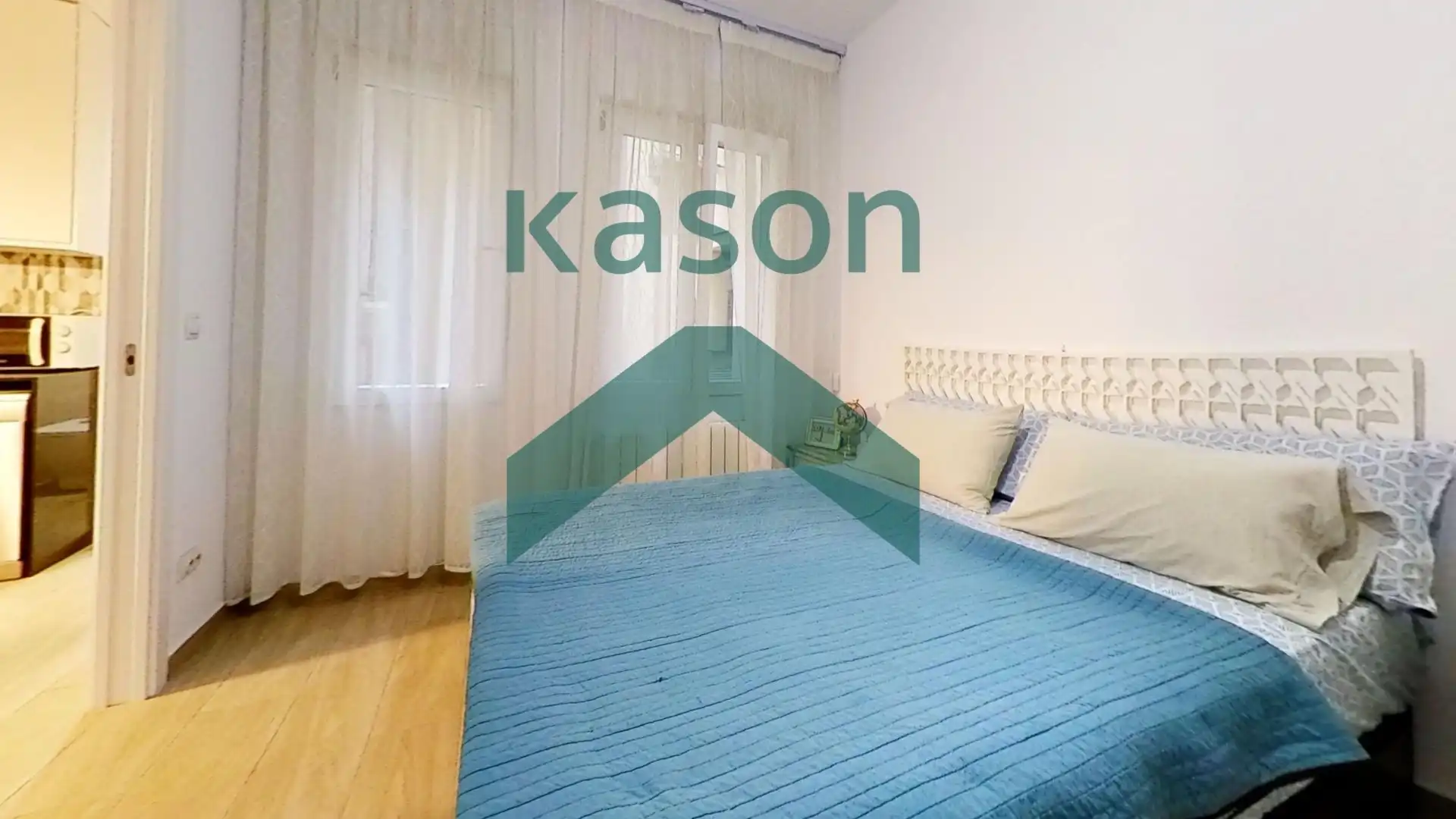 Bedroom of Flat for sale in Madrid  with Heating
