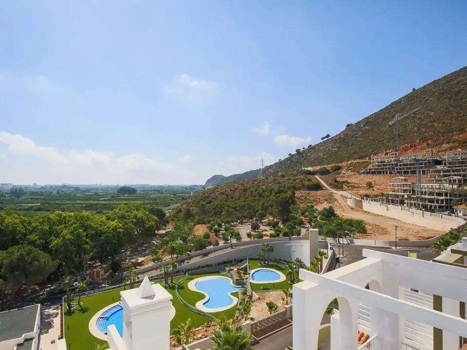 Vista exterior de Apartamento en venta en Xeresa con Aire acondicionado, Calefacción y Jardín privado