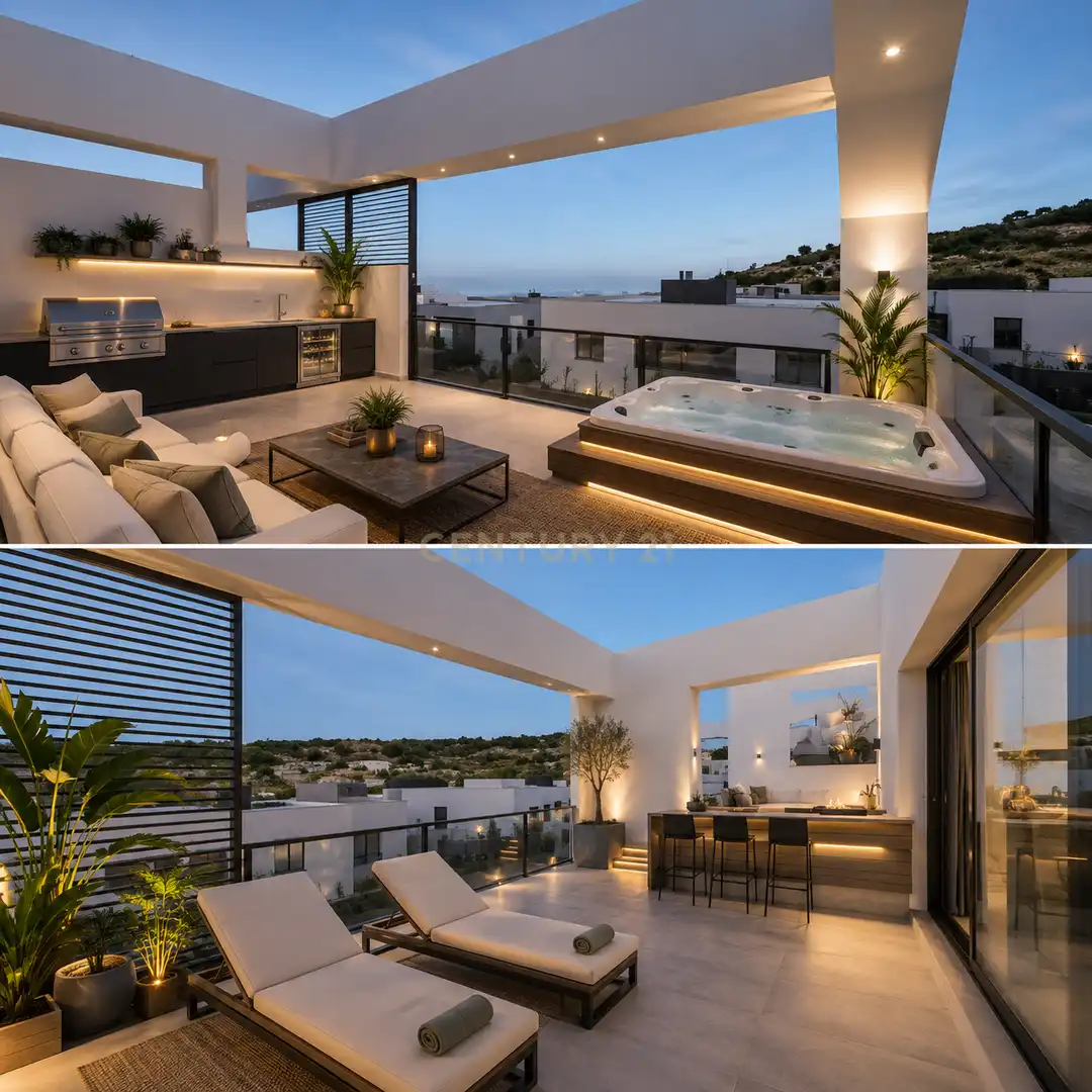 Casa a schiera con terrazza in vendita a La Cala Mijas, imagen 6