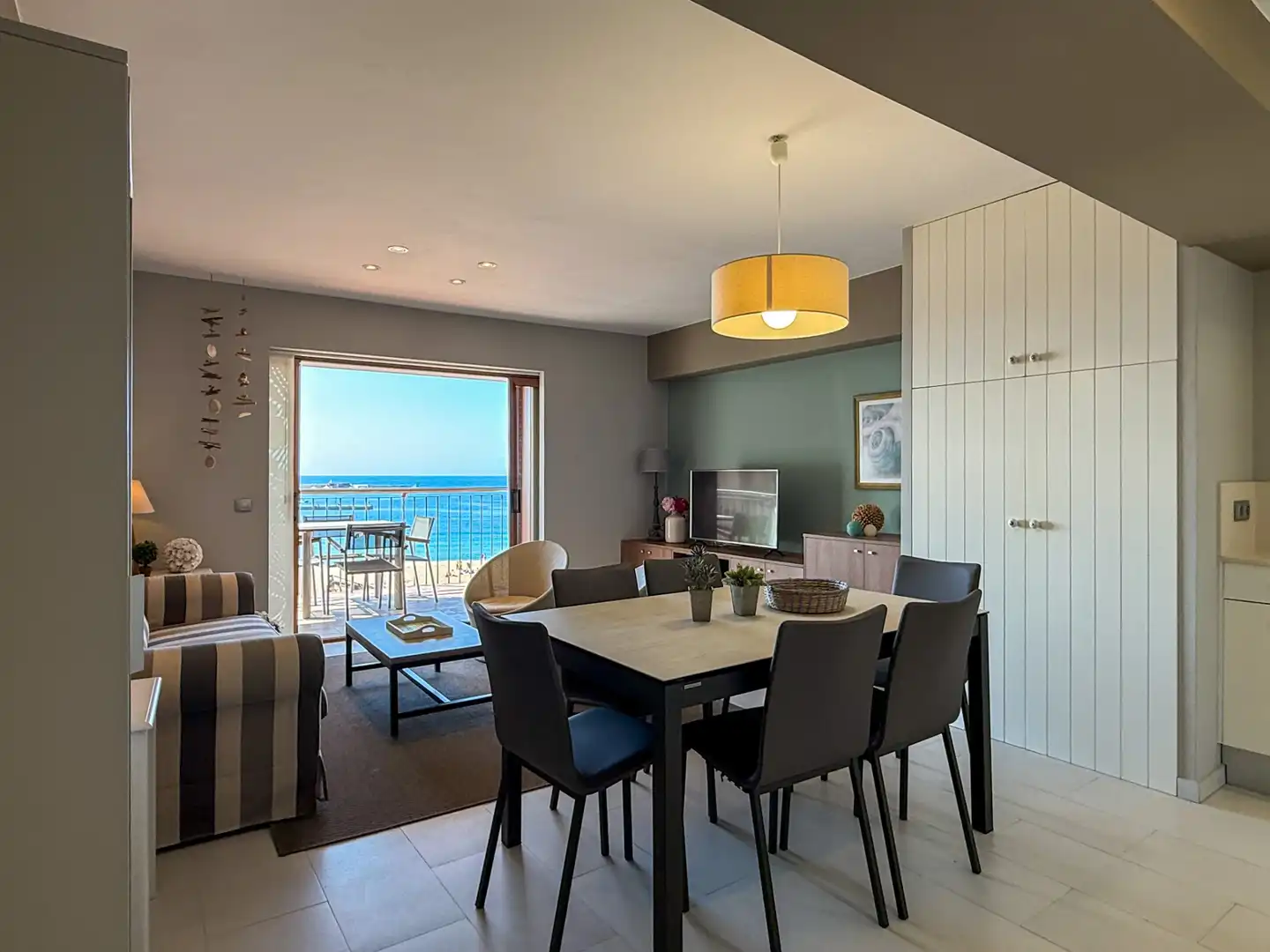 Comedor de Apartamento en venta en Palamós con Aire acondicionado y Terraza