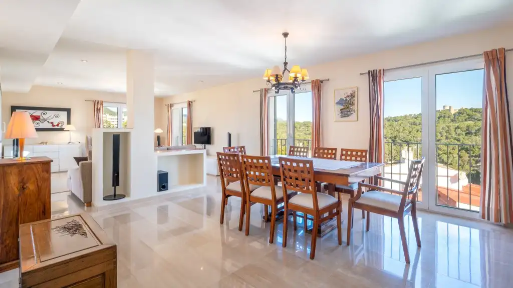 Comedor de Ático en venta en  Palma de Mallorca con Aire acondicionado, Calefacción y Terraza