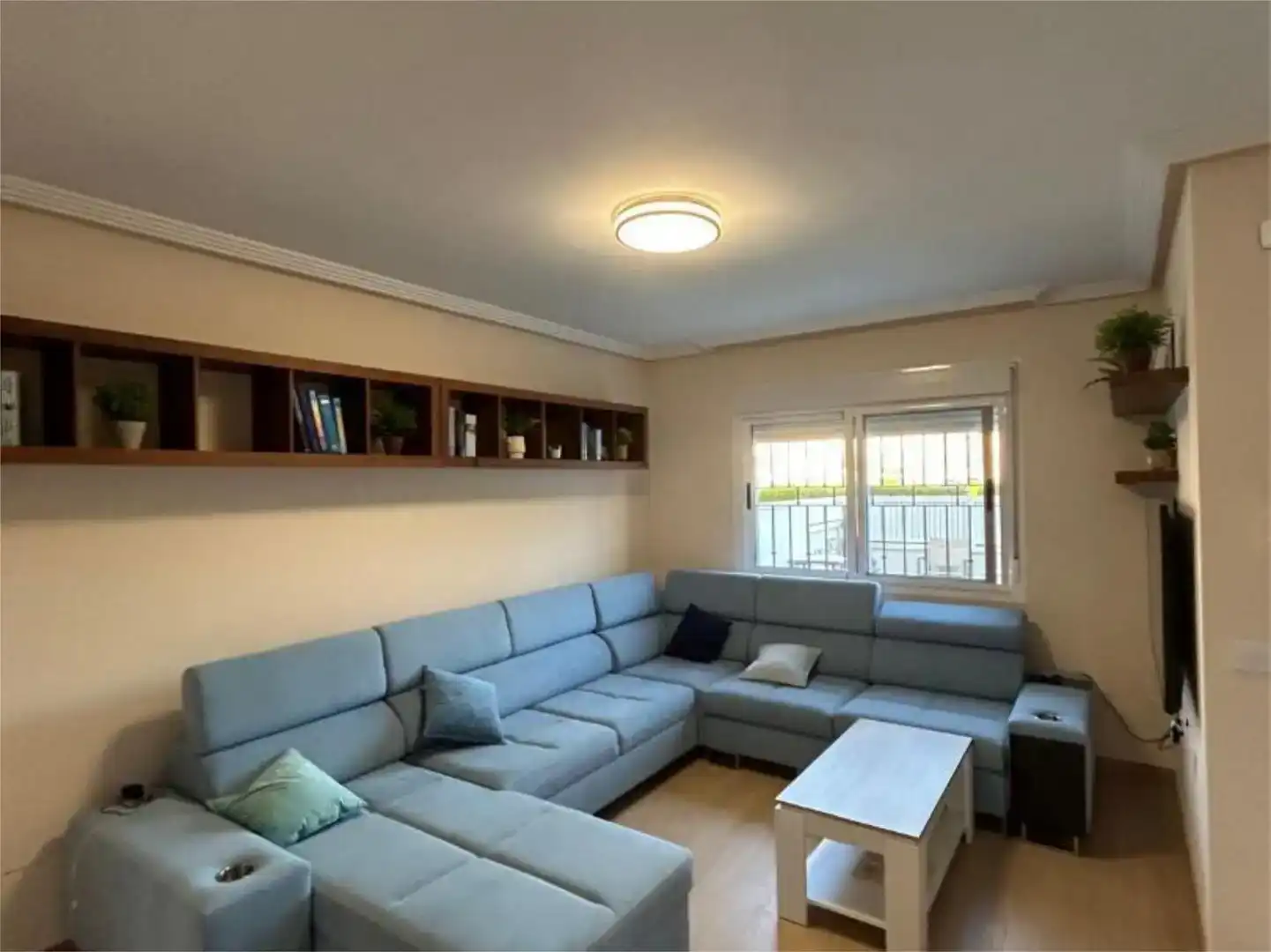 Sala d'estar de Pis en venda en Pilar de la Horadada amb Aire condicionat, Piscina i Balcó