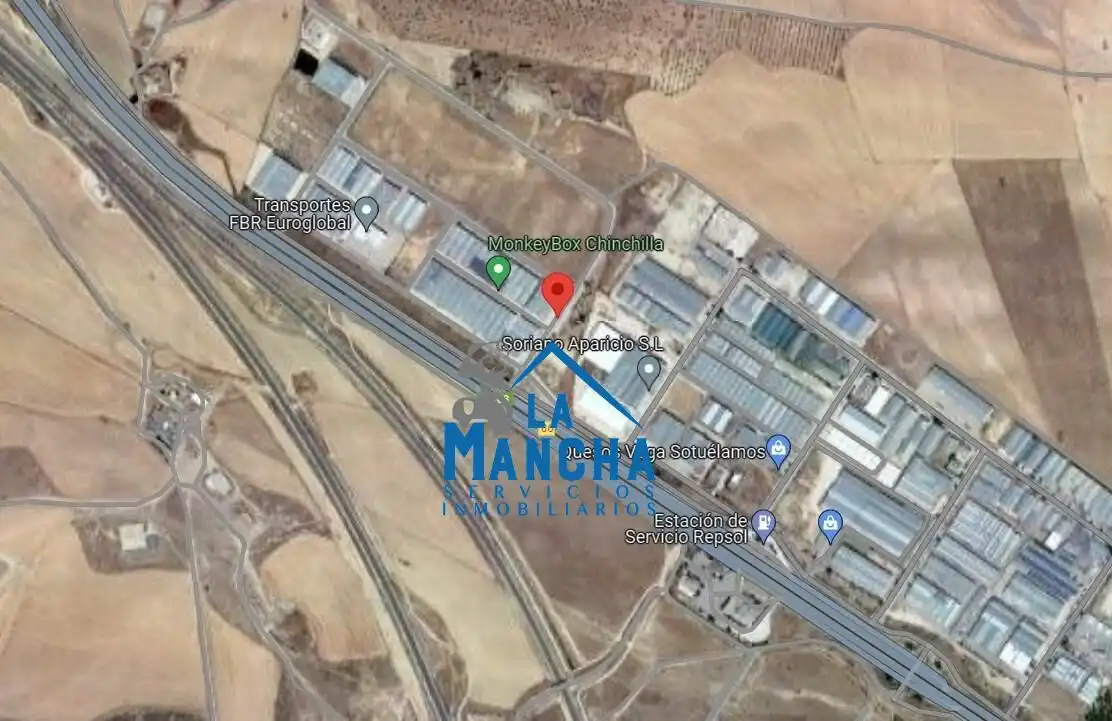 Exterior view of Industrial buildings for sale in Chinchilla de Monte-Aragón