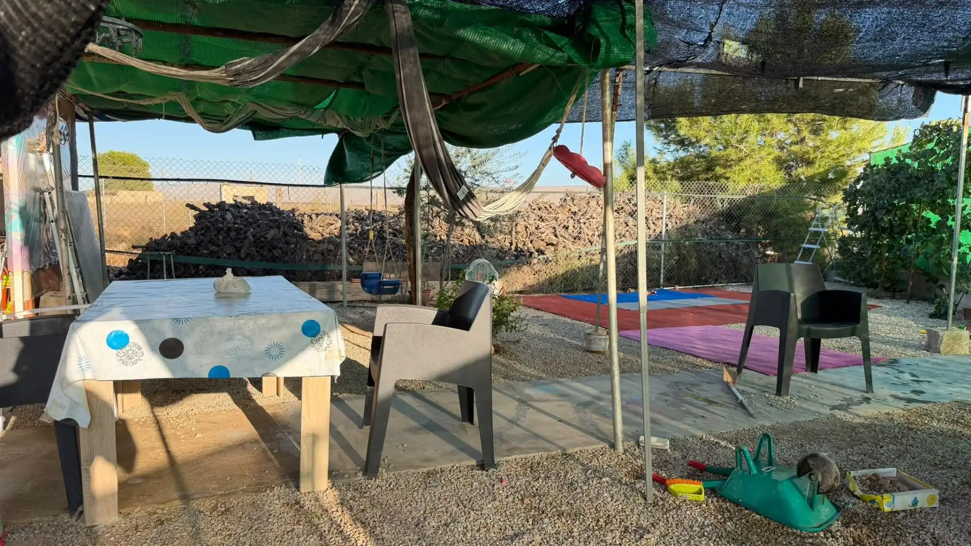 Terraza de Finca rústica en venta en El Mirador Pozo Aledo