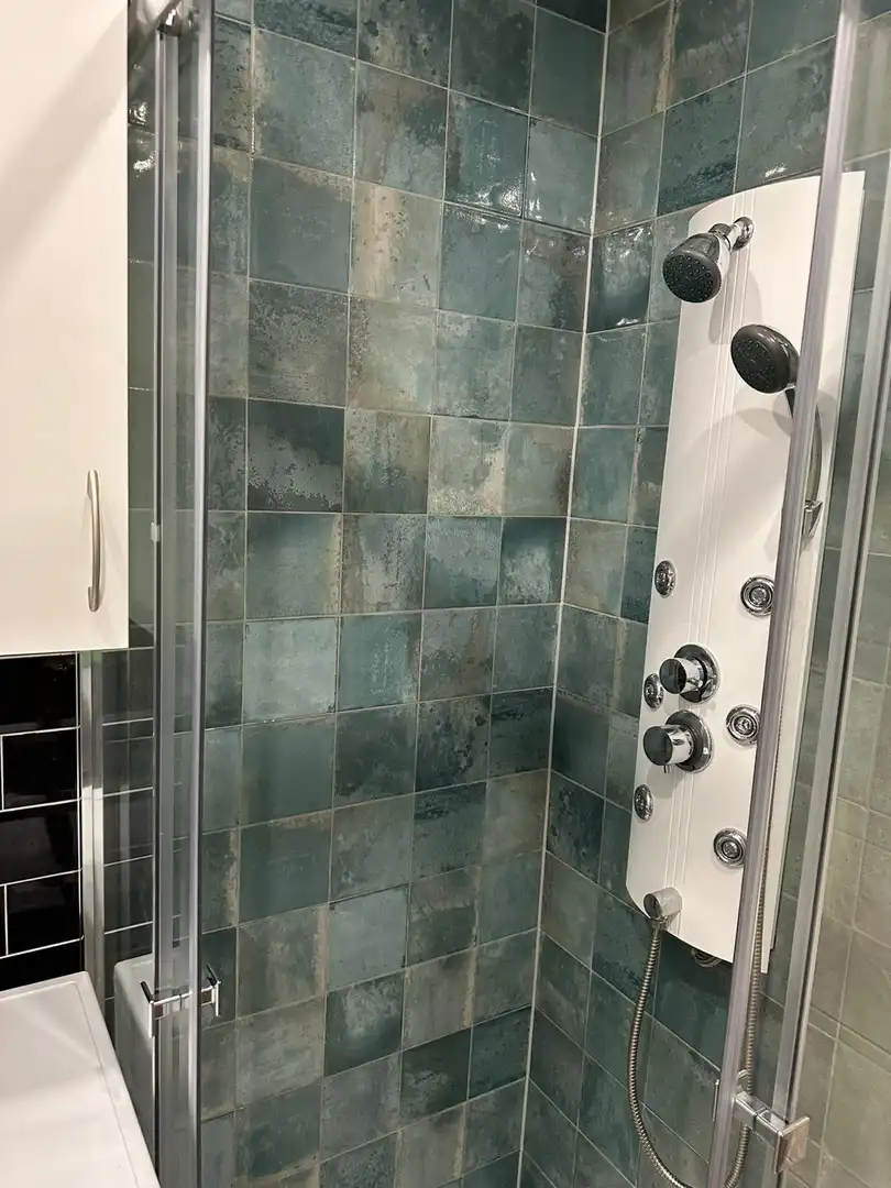 Baño de Apartamento de alquiler en Mogán con Aire acondicionado, Terraza y Amueblado