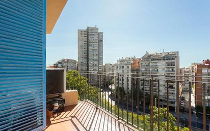 Bedroom of Flat for sale in  Barcelona Capital  with Balcony