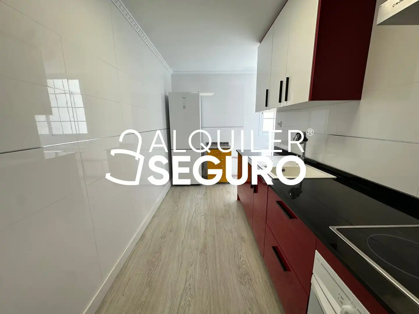 Kitchen of Flat for rent in Torrent  with Air Conditioner, Terrace and Furnished