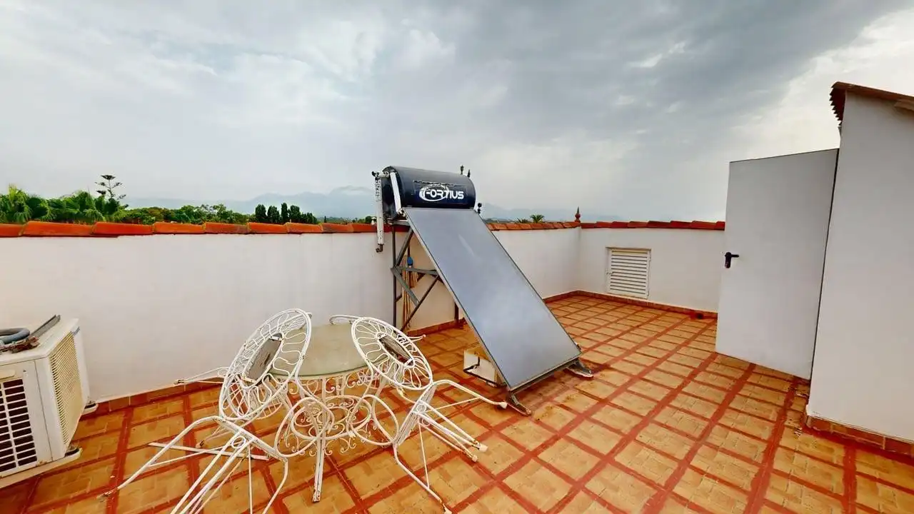 Terrassa de Casa o xalet en venda en L'Alfàs del Pi amb Jardí privat, Terrassa i Traster