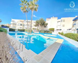 Swimming pool of Flat for sale in  Almería Capital  with Air Conditioner, Heating and Private garden