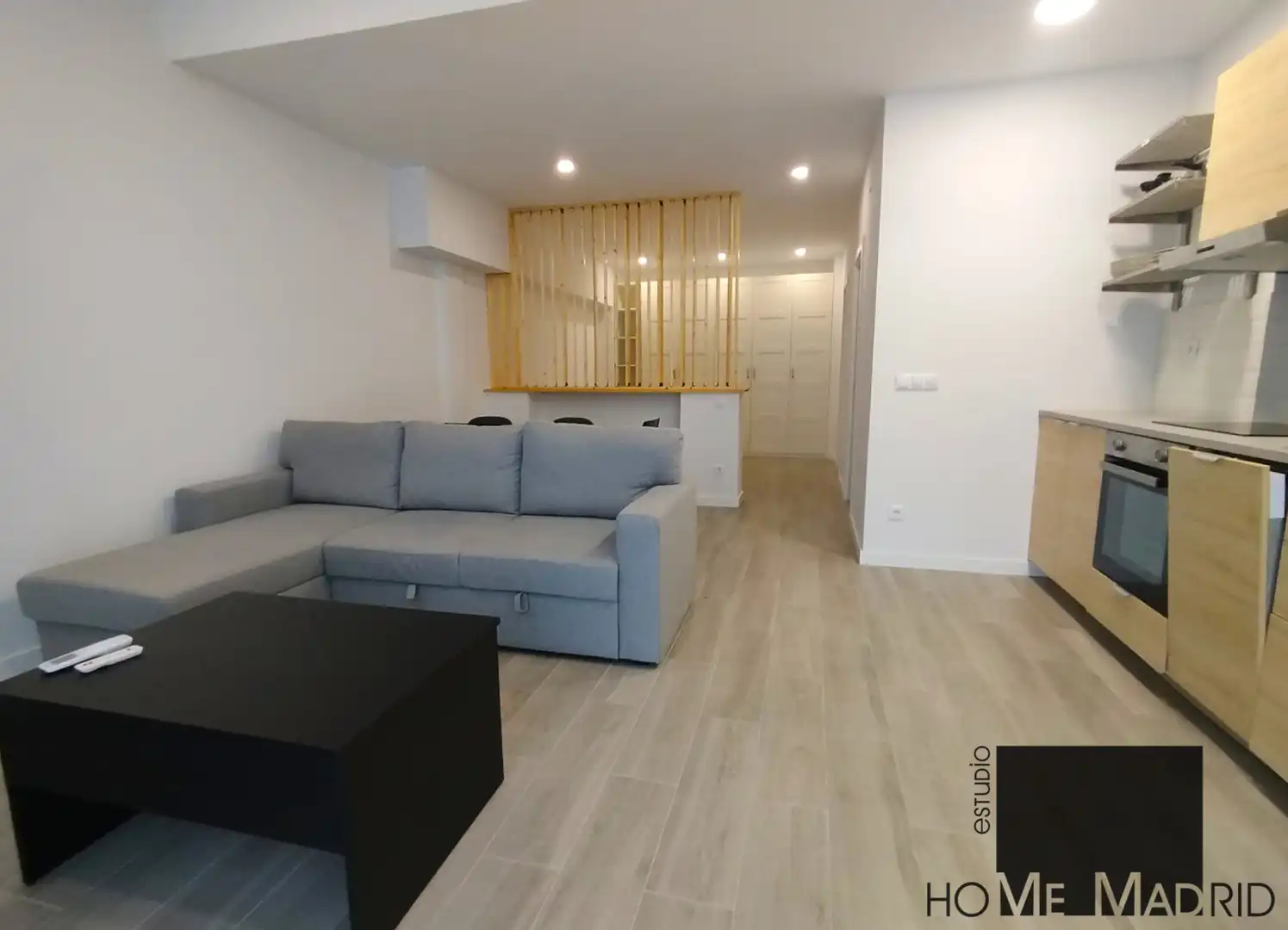 Sala de estar de Estudio en venta en  Madrid Capital con Aire acondicionado y Amueblado