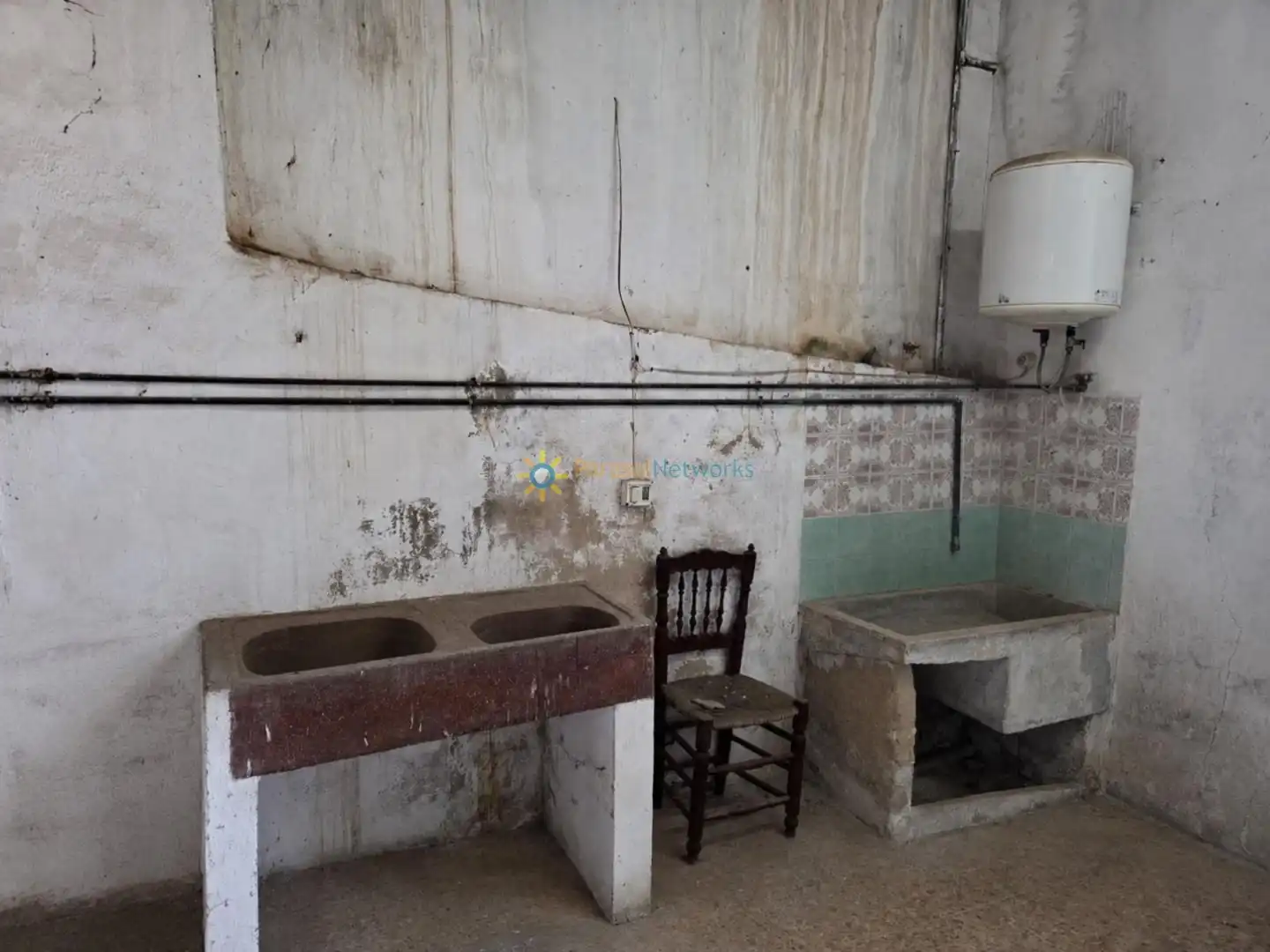 Cocina de Casa adosada en venta en Llutxent con Terraza y Trastero