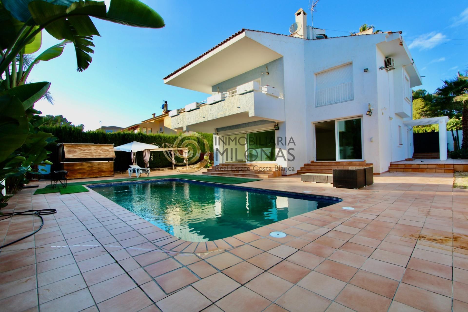 Exterior view of House or chalet to rent in La Nucia  with Air Conditioner, Heating and Private garden