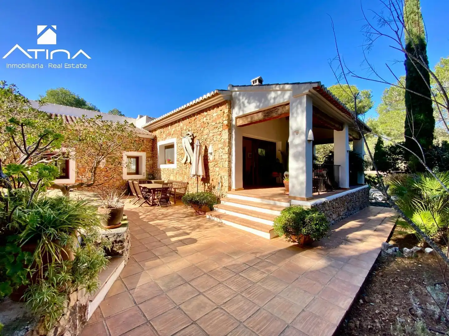 Garden of Houses for sale in Jávea / Xàbia  with Air Conditioner, Private garden and Terrace