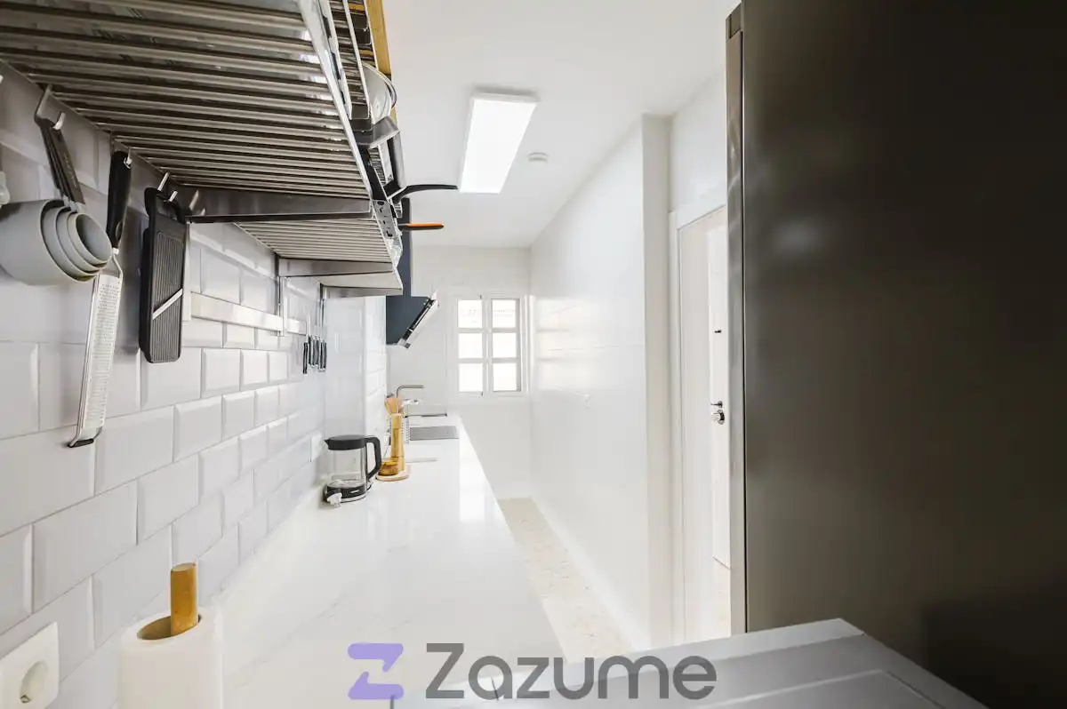 Cocina de Ático de alquiler en Vélez-Málaga con Aire acondicionado, Calefacción y Terraza