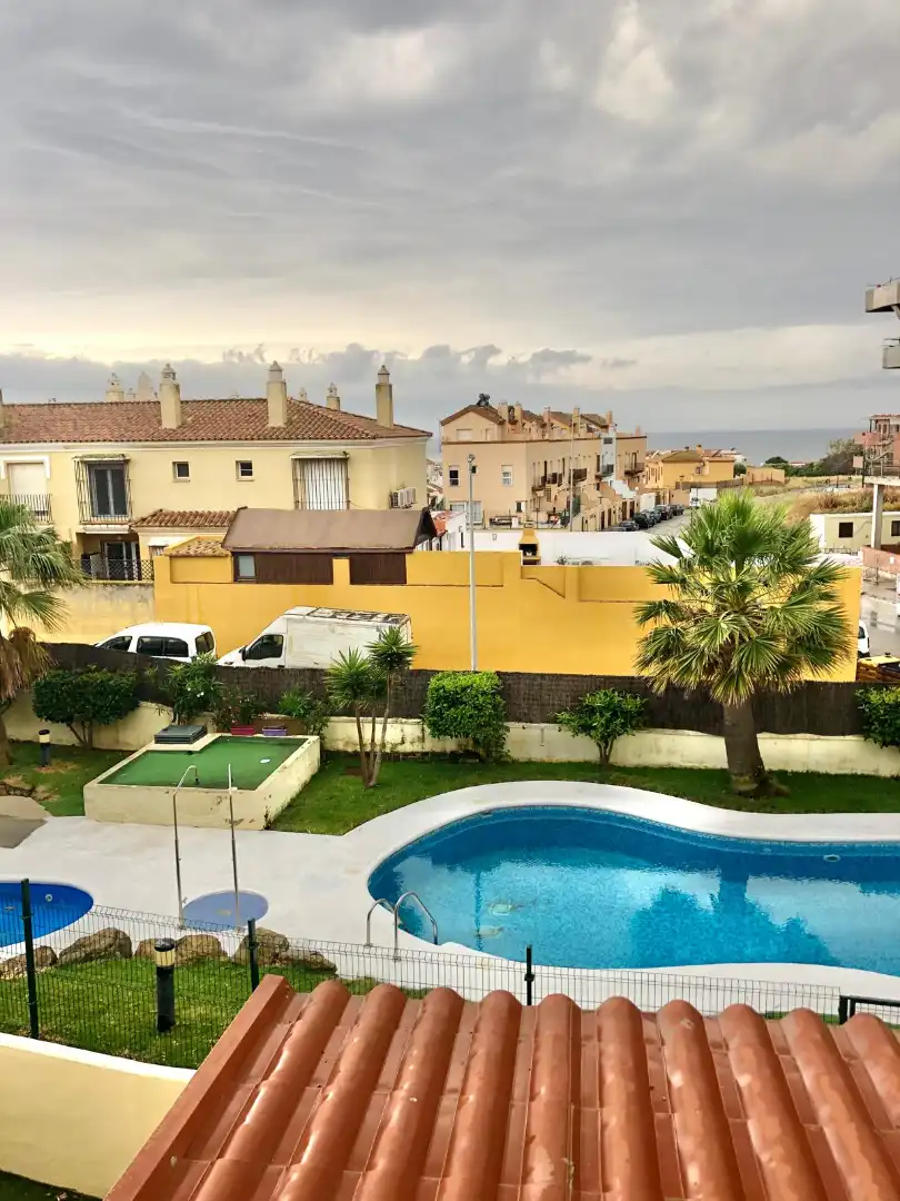 Exterior view of Flat for sale in Tarifa  with Terrace, Furnished and Oven