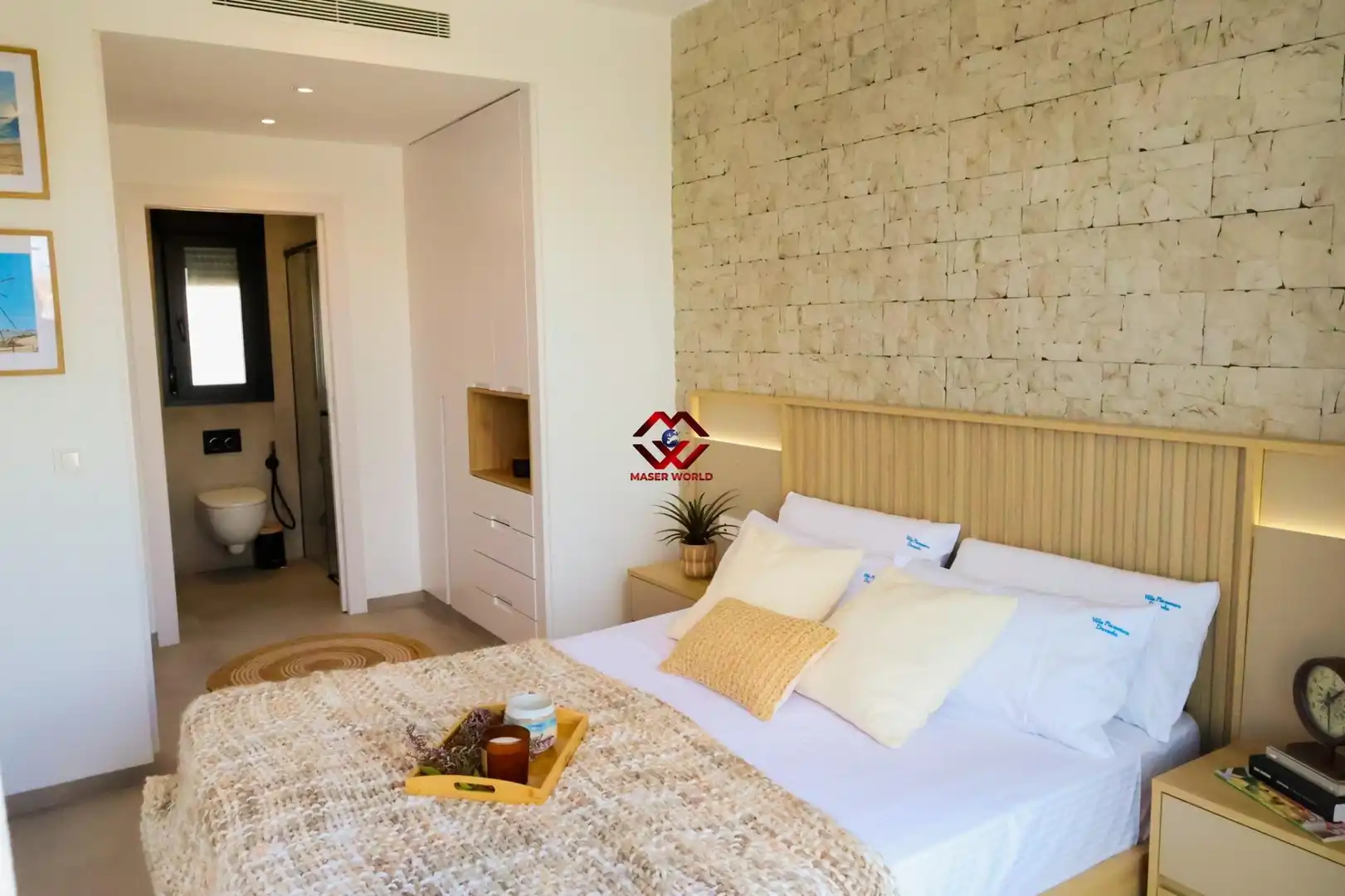 Dormitori de Casa o xalet en venda en San Javier amb Aire condicionat, Calefacció i Jardí privat