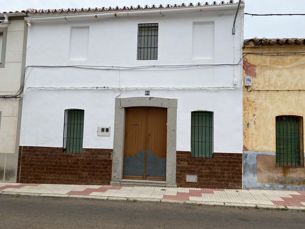 Exterior view of Country house for sale in Castuera  with Terrace