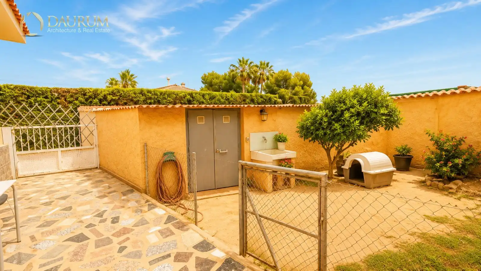 Garden of Houses for sale in L'Alfàs del Pi  with Air Conditioner, Terrace and Storage room