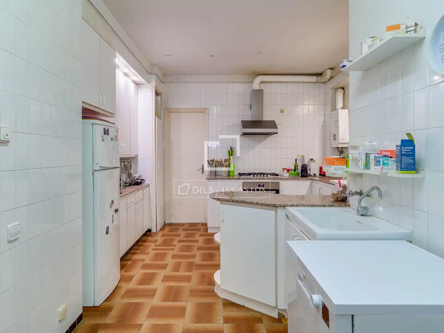 Kitchen of Flat for sale in Barcelona  with Storage room