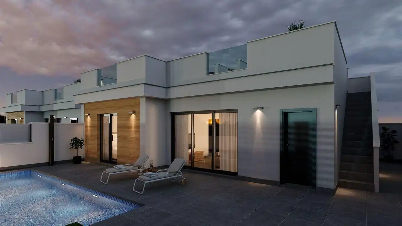 Terrace of Houses for sale in Torre-Pacheco  with Air Conditioner and Private garden