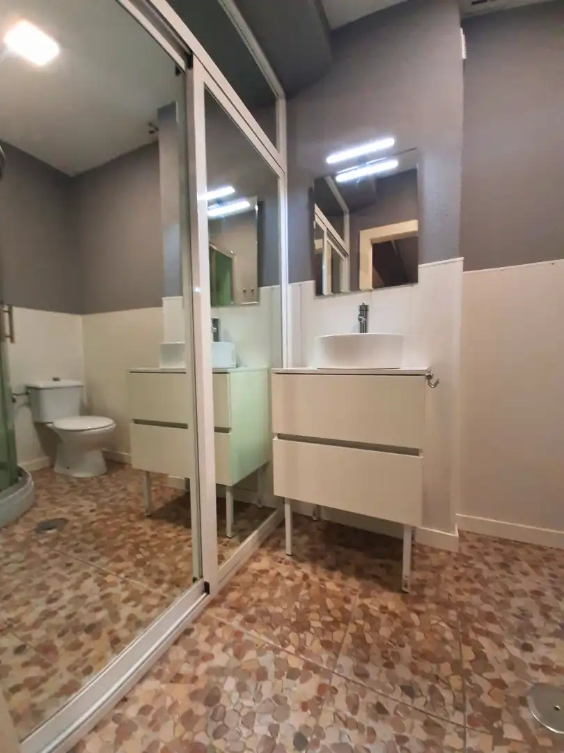 Bathroom of Flat for sale in Roquetas de Mar  with Terrace and Furnished