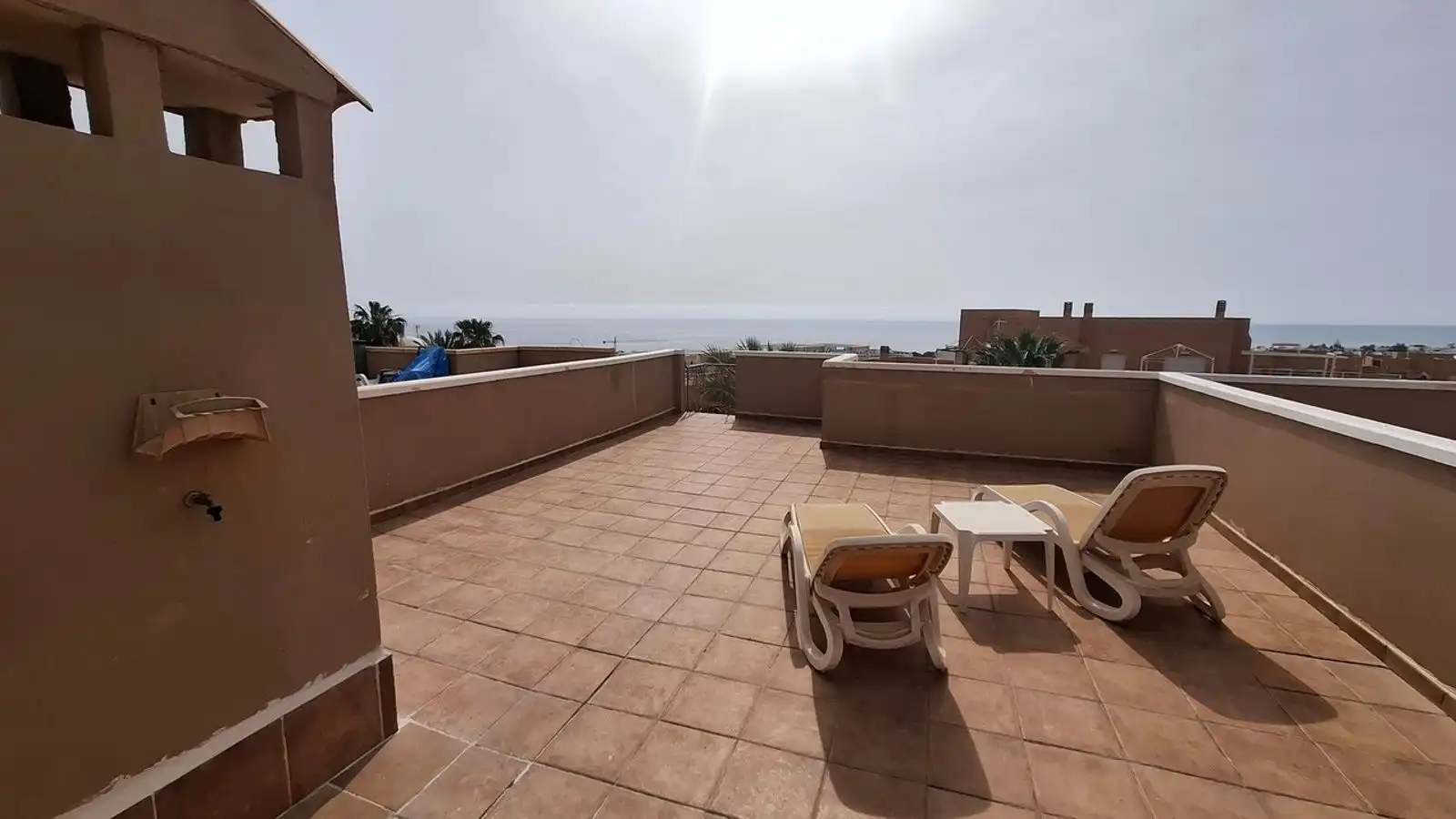 Terraza de Ático en venta en Mojácar con Aire acondicionado, Terraza y Piscina