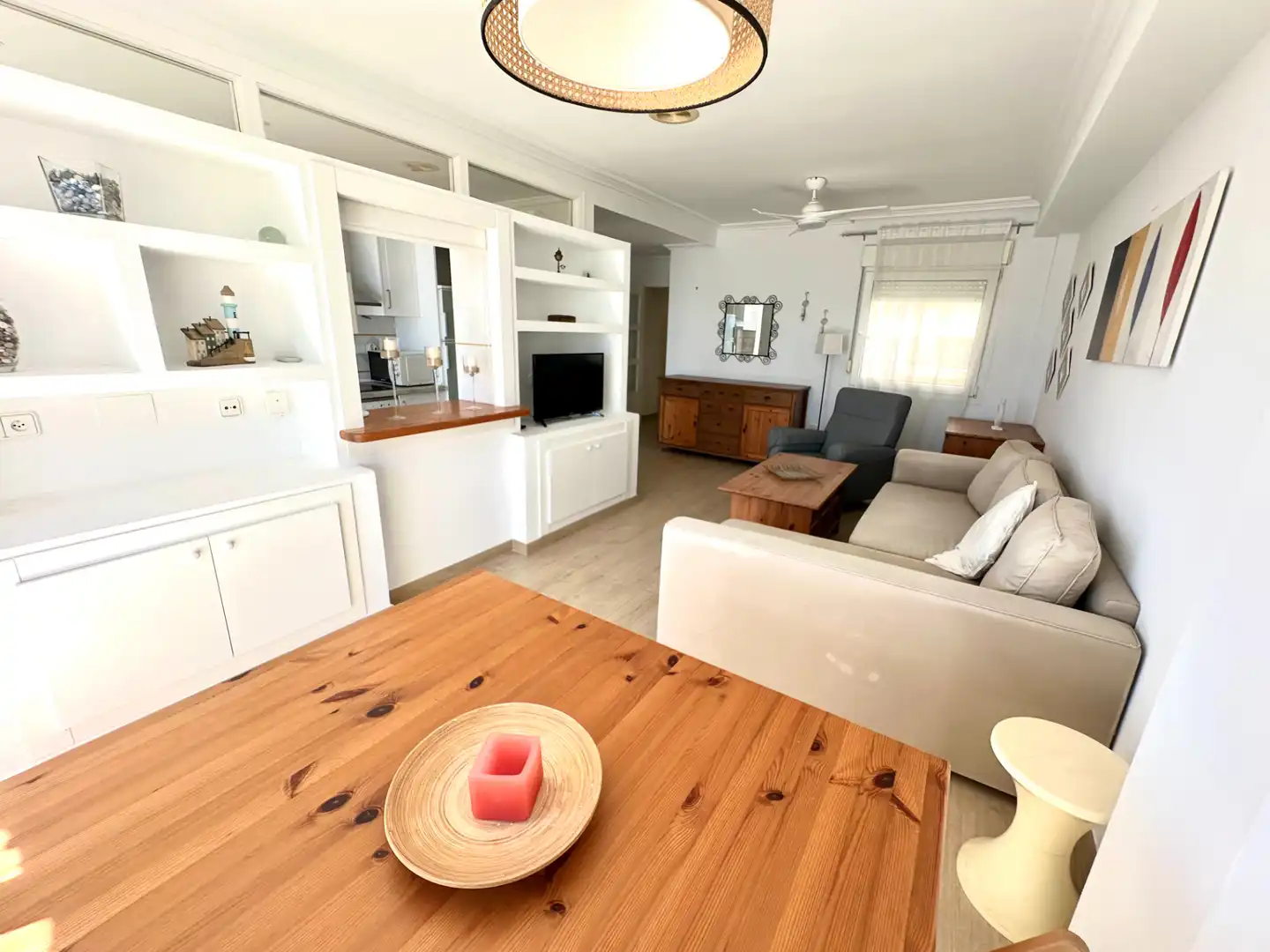 Sala de estar de Ático en venta en Torrevieja con Aire acondicionado, Calefacción y Terraza