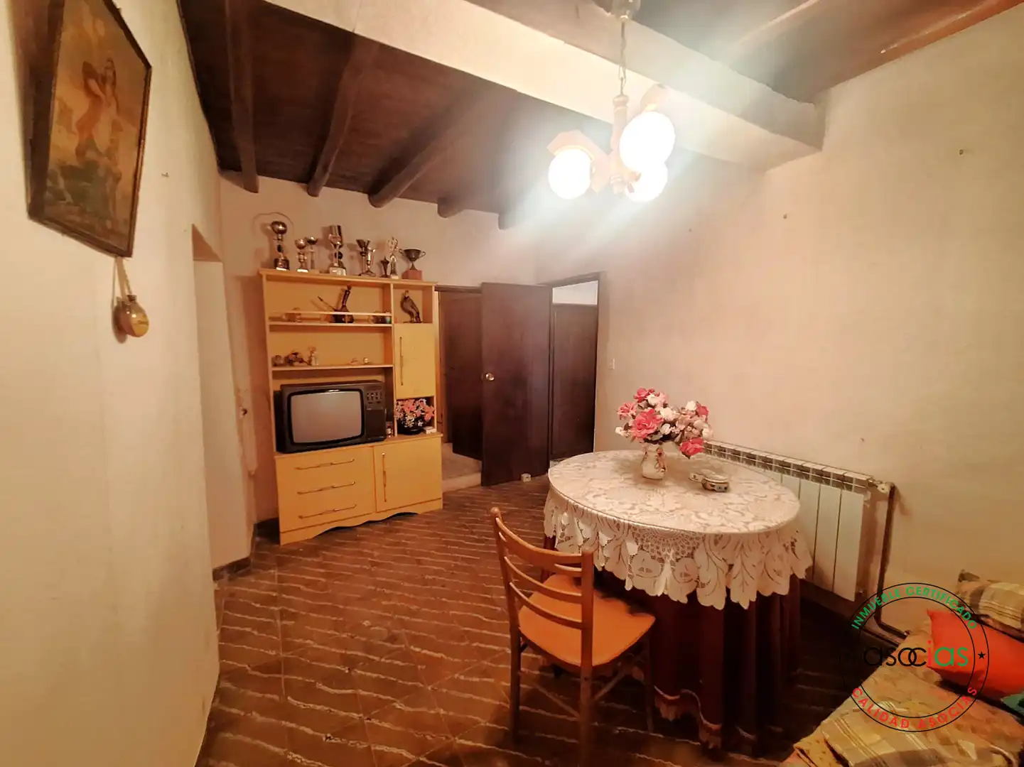 Dining room of Detached homes for sale in Sahagún  with Heating, Private garden and Storage room