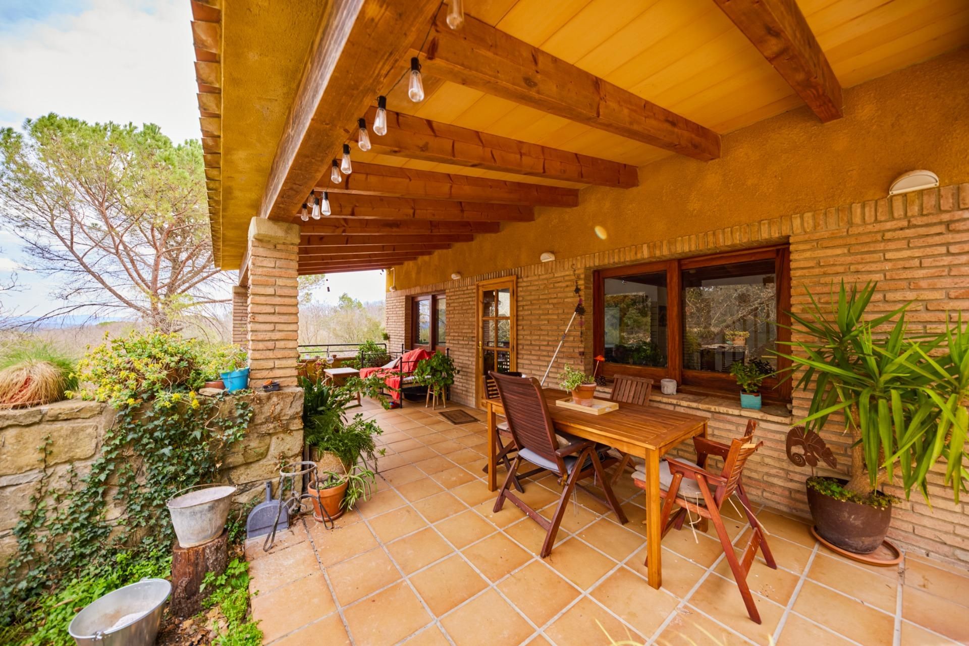 Terrace of Country house for sale in Porqueres  with Heating, Private garden and Terrace