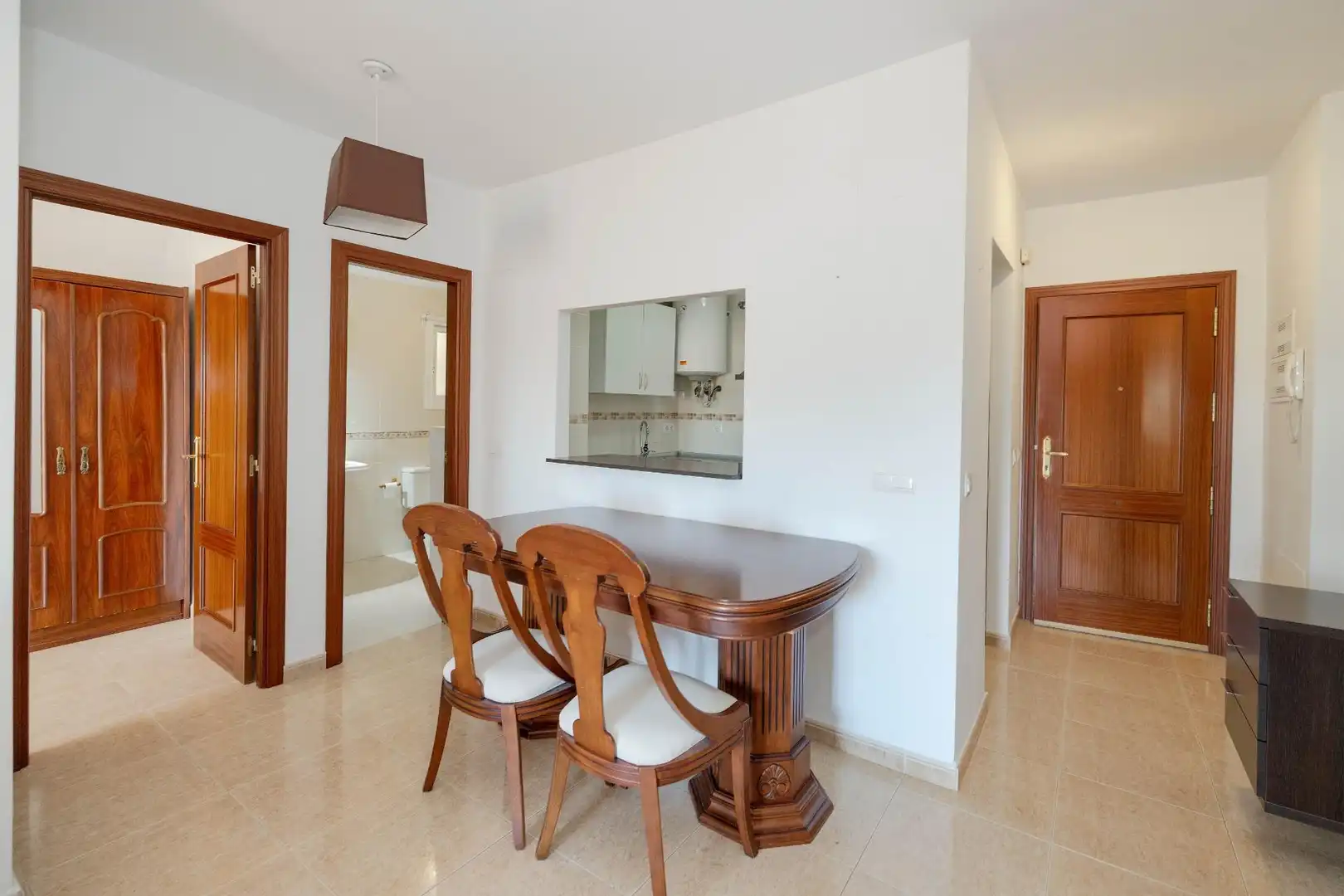Esszimmer von Wohnung zum Verkauf in Almogía mit Klimaanlage, Terrasse und Abstellraum