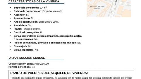 Photo 2 of Flat for sale in  Calle Rio de Janeiro, 63, Porta,  Barcelona Capital