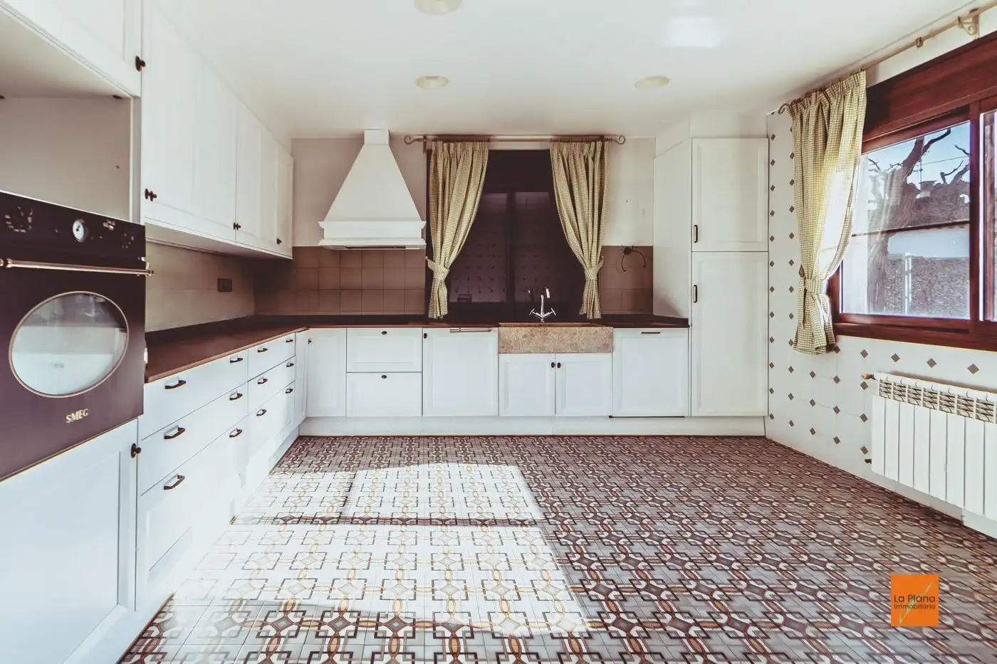 Cocina de Casa o chalet en venta en Santa Bàrbara con Calefacción, Jardín privado y Parquet