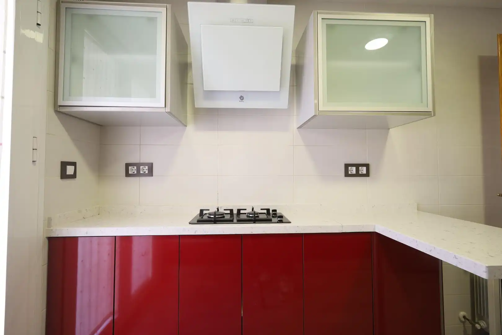 Cocina de Piso de alquiler en Madrid con Calefacción, Jardín privado y Terraza
