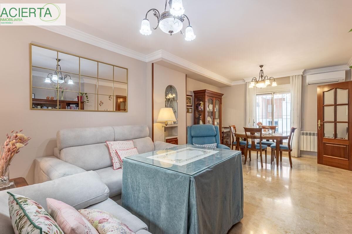 Living room of Single-family semi-detached for sale in  Granada Capital  with Air Conditioner, Heating and Terrace