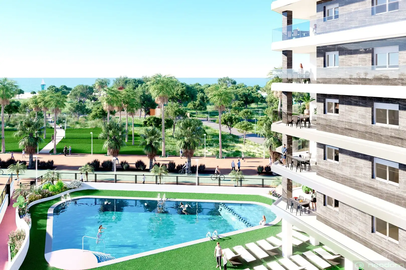 Appartement avec piscine à vendre à Avinguda de Grècia, imagen 8