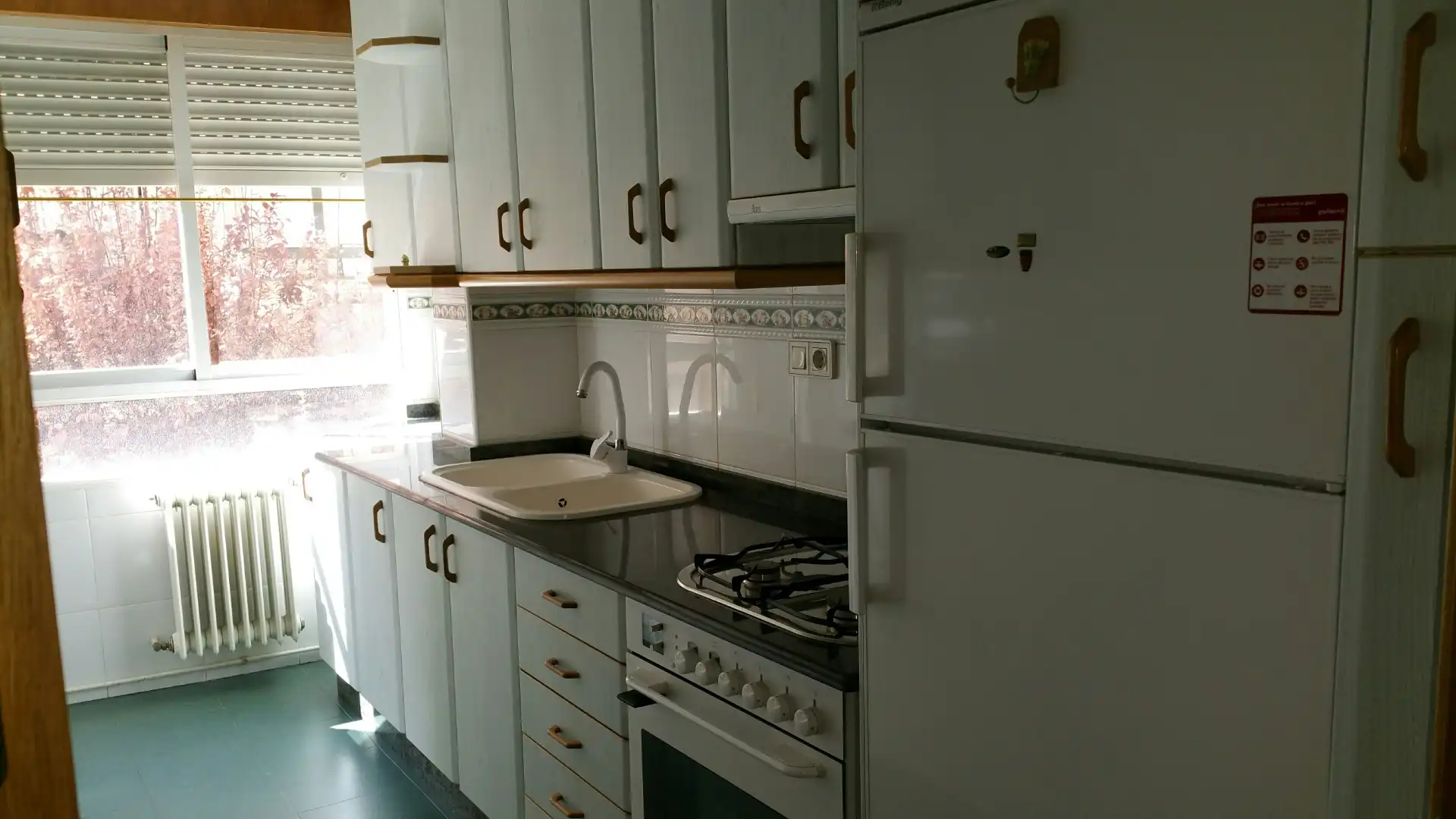 Cocina de Apartamento de alquiler en Albacete con Calefacción y Amueblado