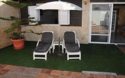 Terrace of Single-family semi-detached for sale in San Bartolomé de Tirajana  with Air Conditioner and Terrace