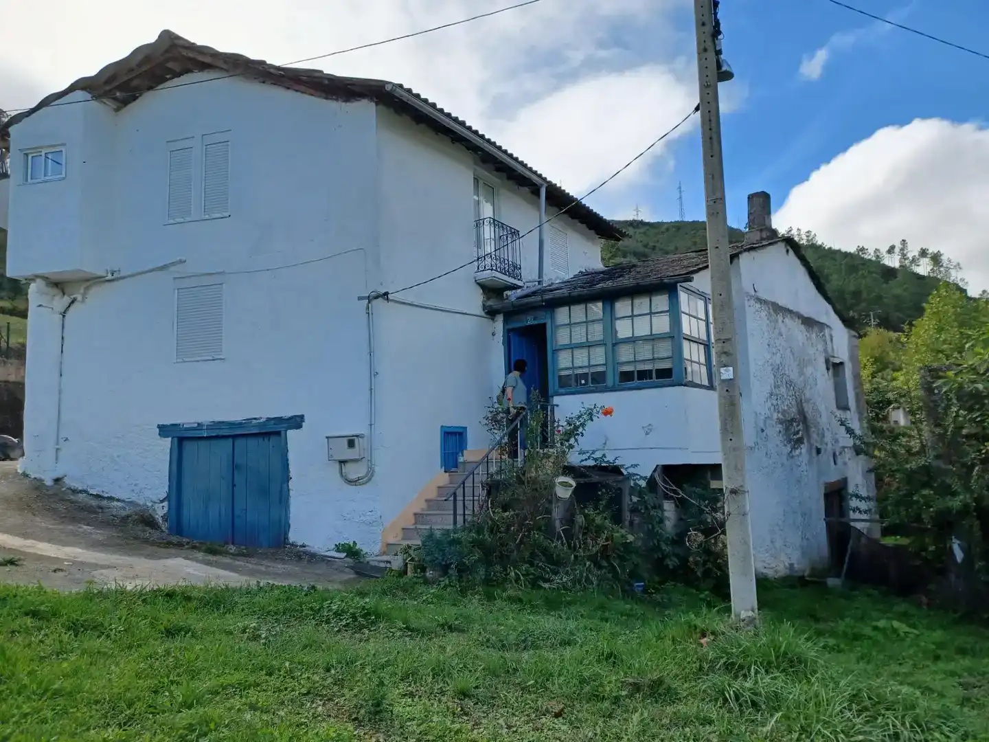 Vista exterior de Piso en venta en Ribas de Sil con Balcón
