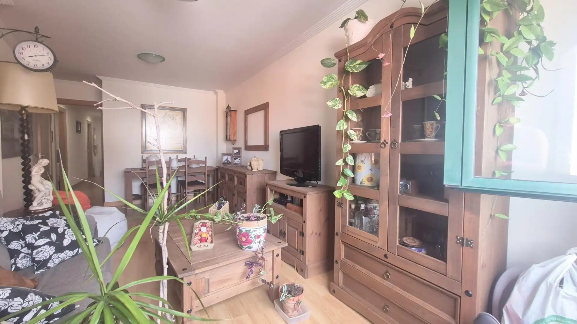 Wohnzimmer von Wohnung zum Verkauf in Calzada de Valdunciel mit Heizung und Möbliert