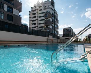 Swimming pool of Apartment for sale in  Madrid Capital  with Air Conditioner