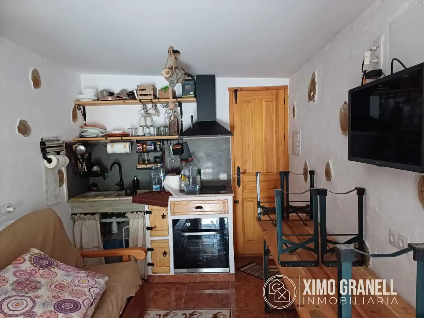 Cocina de Casa o chalet en venta en Chóvar con Calefacción y Amueblado