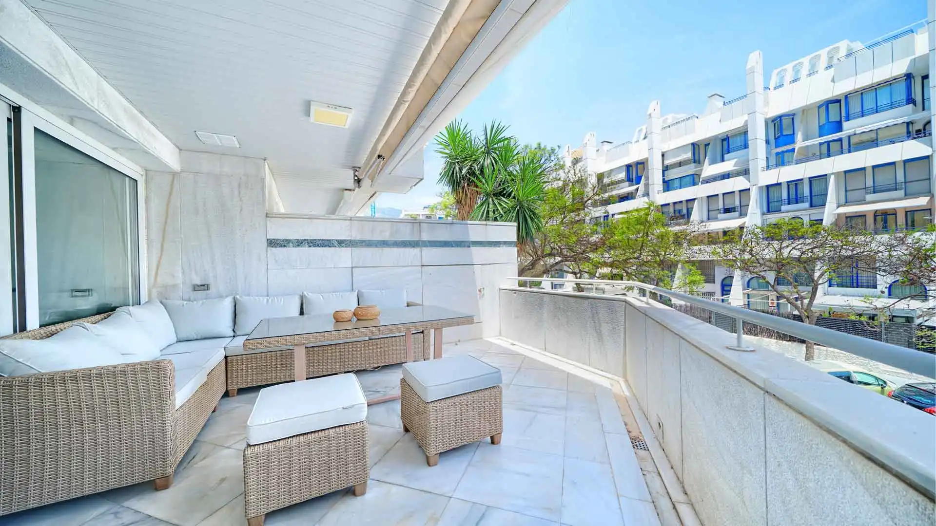 Terrassa de Apartament en venda en Marbella amb Aire condicionat, Calefacció i Terrassa