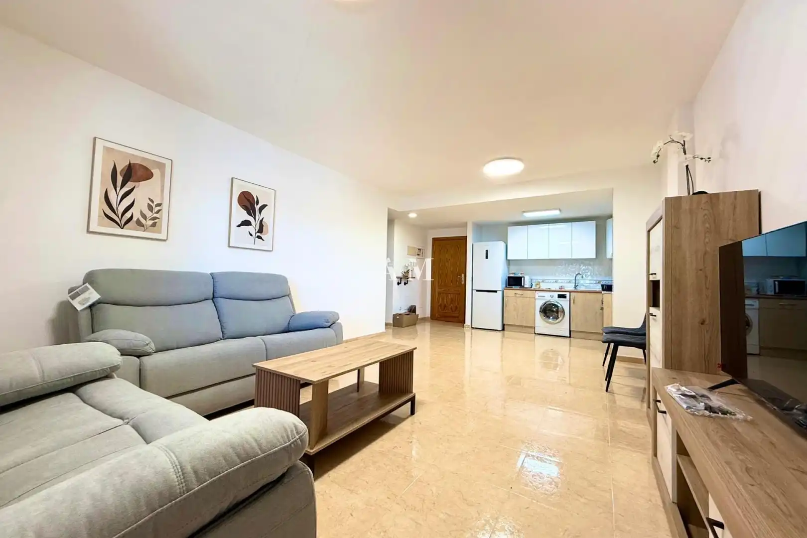 Living room of Flat for rent in Almoradí  with Air Conditioner, Heating and Terrace