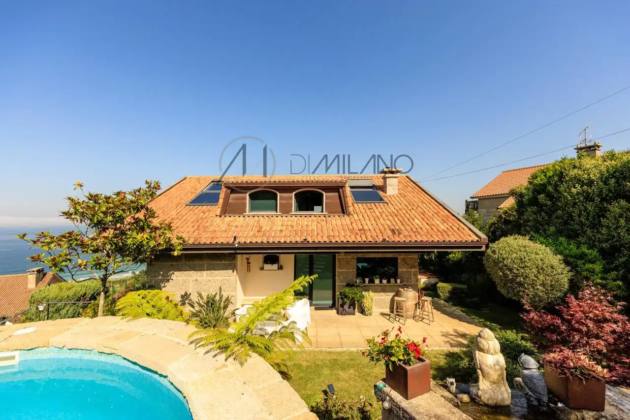 Vista exterior de Casa o chalet en venta en Nigrán con Calefacción, Jardín privado y Parquet
