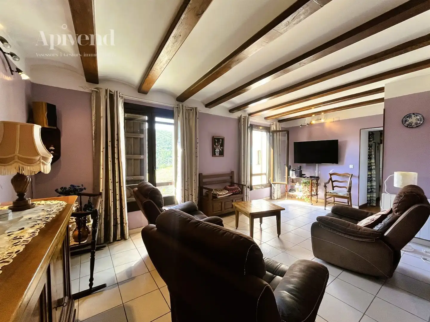 Sala d'estar de Casa o xalet en venda en Biure amb Traster