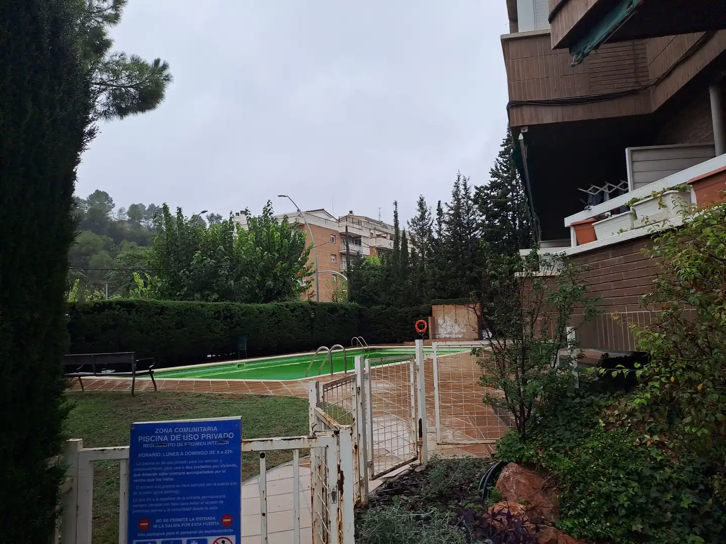 Piscina de Apartamento en venta en Vallirana