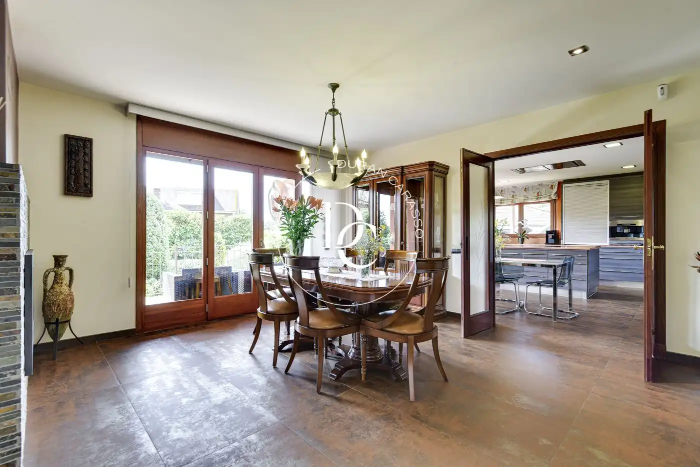 Dining room of Houses for sale in Cardedeu  with Heating, Private garden and Furnished