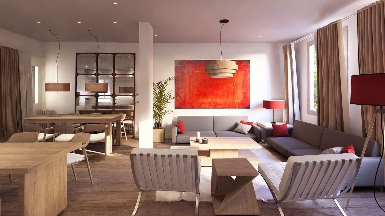 Sala d'estar de Pis en venda en  Madrid Capital amb Calefacció